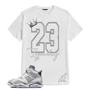 Shirt To Match Jordan Retro 6 Cool Grey,23 Legendary Graphic Tee