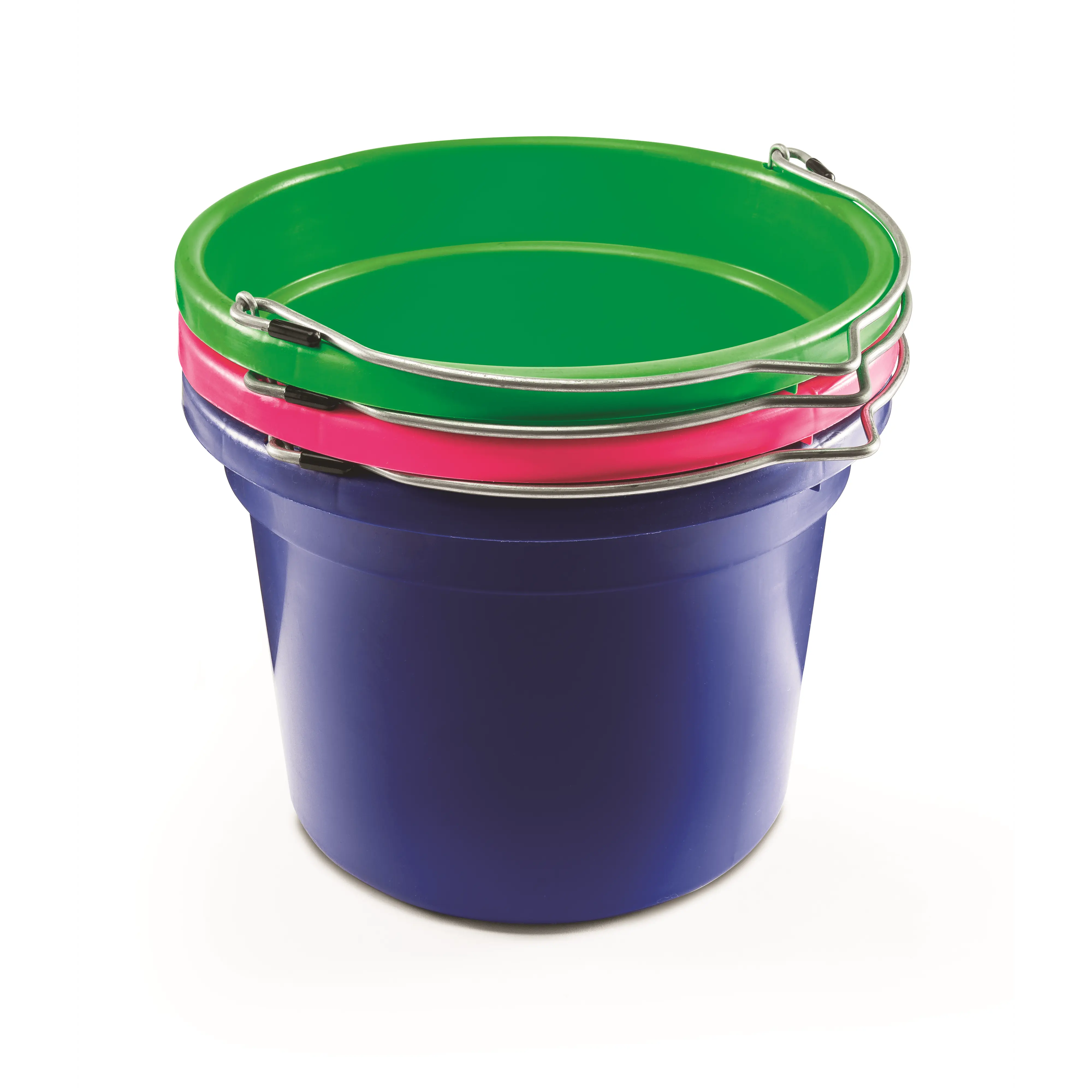 KD-159 8 Qt Round Bucket | Lightweight Small Feed & Water Bucket