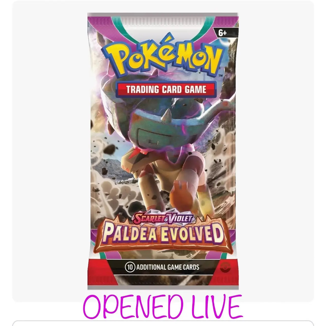 Paldea Evolved Single Booster Pack