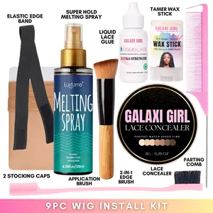 Pro Wig Install Kit + Lace Concealer (9pcs)