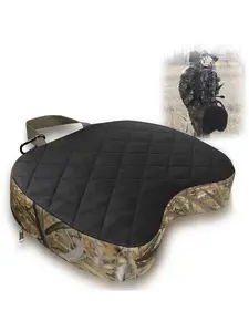 Portable Hunting Seat Pad, 11.4x15.7x2.8 Inches Thick Lightweight Outdoor Cushion, Ideal for Hunting, Camping, Stadiums, Sports, Fishing