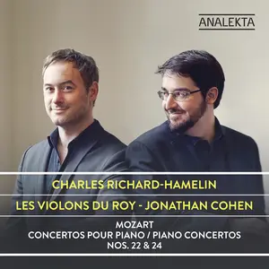 Richard-Hamelin  Les Violons Du Roy  Cohen - Mozart: Piano Concertos 22 & 24  [COMPACT DISC - CD] Canada - Import