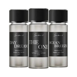 Scentiment Hotel Scents Discovery Set: Sampler Size Diffuser Fragrance Oils Inspired by Iconic Hotels for Home & Travel (20ml)