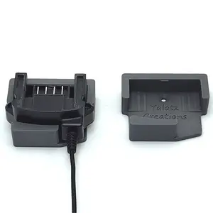 Porter cable charger wall mounting bracket, slide in charging holder