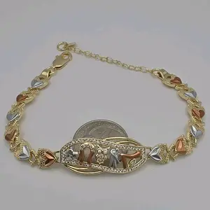 SEVEN POWERS fashion bracelet' three color's gold-plated 7 to 8"inches new style