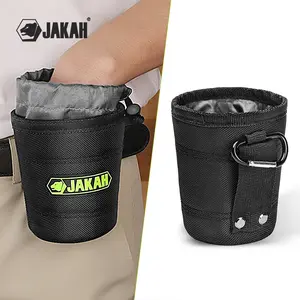Jakah Tool Pouch, Screws and Nails Tool Pouch Bag, Tool Bag Organizer, Thickened for Wear-Resistance, ldeal for Industrial Tools, Storage Bag JK-106