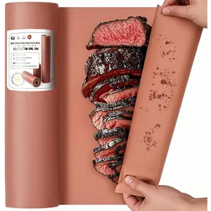 Pink Butcher Paper Roll 15" x 1800" (150') for  BBQ Grilling  Meat Unbleached Uncoated Unwaxed (Pink, 15" x 150')