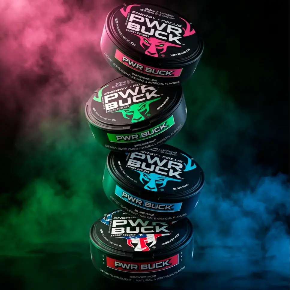 Bucked Up PWR BUCK Energy Pouches Bucked Up PWR BUCK Energy Pouches