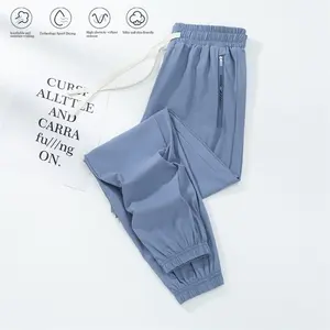 Women’s casual long pants made from comfortable fabric, featuring a drawstring waist and a versatile classic design. Suitable for everyday commuting, urban strolls, short trips, office settings, and daily work wear.