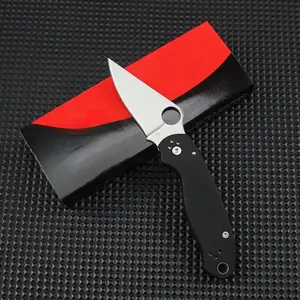 C233 Folding Knife Outdoor Survival Knife Portable High Hardness EDC Knife with G10 Handle
