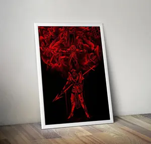 Gabriel Ultrakill Poster, Divine Judgement ULTRAKILL Video Game Wall Decor, Gaming Room Art Print