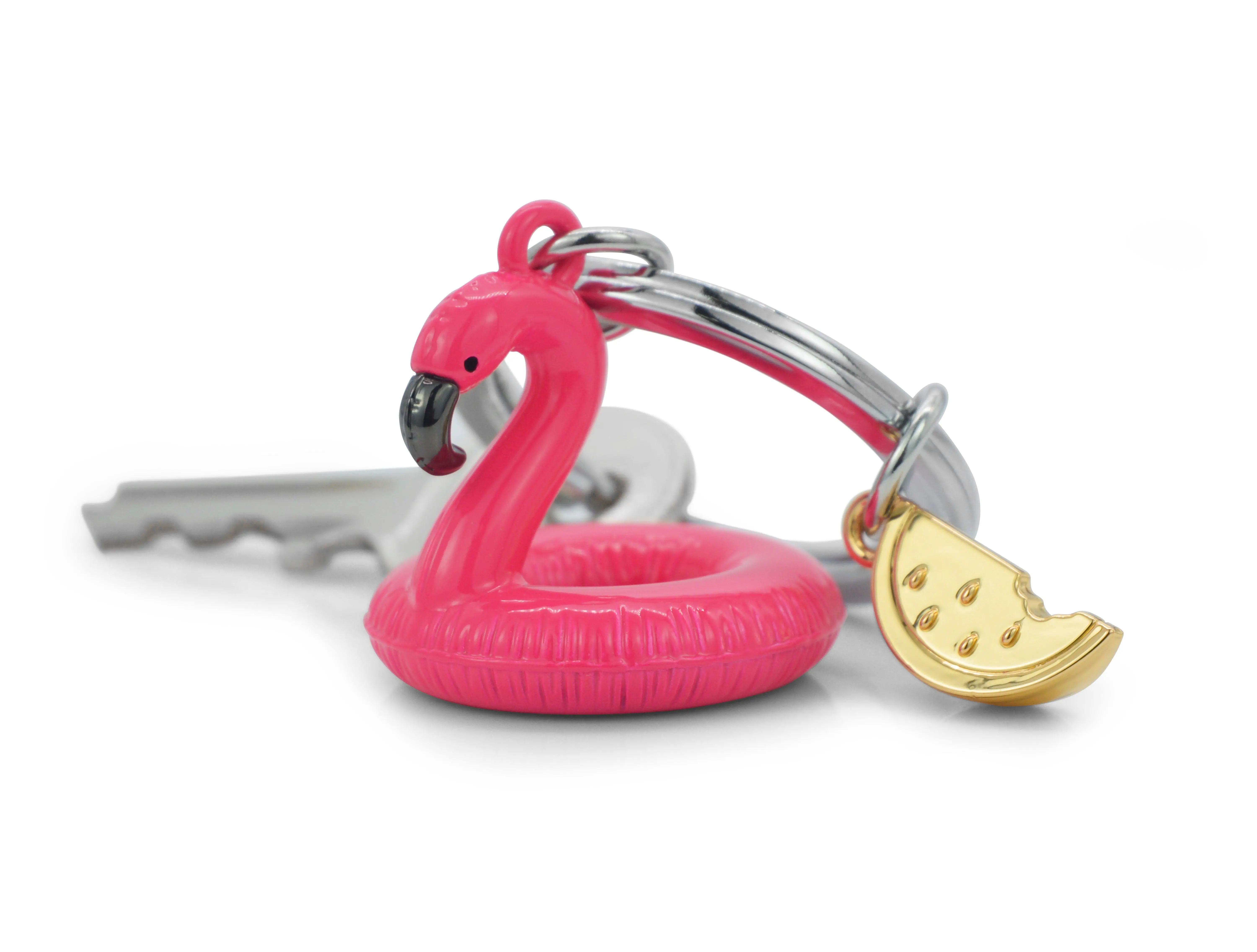 Metalmorphose 3D FLAMINGO FLOAT KEYRING