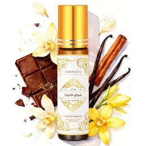 10ML Choco Vanilla Rollerball Essential Oil, Aromatic Oil For Home, Aromatherapy, Long-Lasting Scent, Alcohol-Free, Body Massage Oil, Humidifier Diffuser, Travel Portable, Wellness