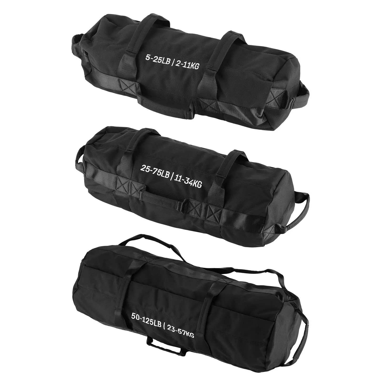 Fathersgife Summervibes Adjustable Weighted Sandbag for Fitness, Yoga & Strength Training – Heavy Duty, Multiple Handles, Unfilled Inner Bag Included – Great for Powerlifting, Full-Body Exercise, Home Gym, Core Fitness