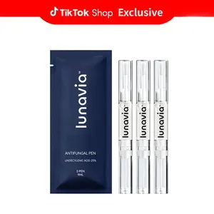 【1 Pack of 3】Lunavia Antifungal Pen, UNDECYLENIC ACID 25% - Most of Athlete‘s FootJock Itch and Ringworm
