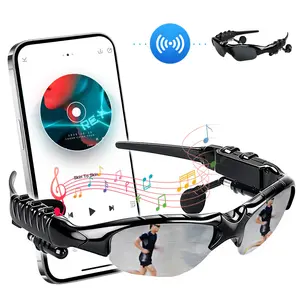 Bluetooth Glasses for Women & Men, Smart Audio Glasses, Surround Sound Headphones, Built in Mic & Speakers, Voice Control, Outdoor UV Protection, Wireless Headphone Sunglasses for Outdoor Sports, Wireless Music & Calls, Wireless Audio Glasses