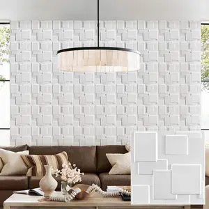 Wall Panel, 1 Set 3D Geometric Cloud Step Textured Wall Panel, Quality Materials, Wall Decoration for Living Room, Hall, Bedroom, Hotel, Office