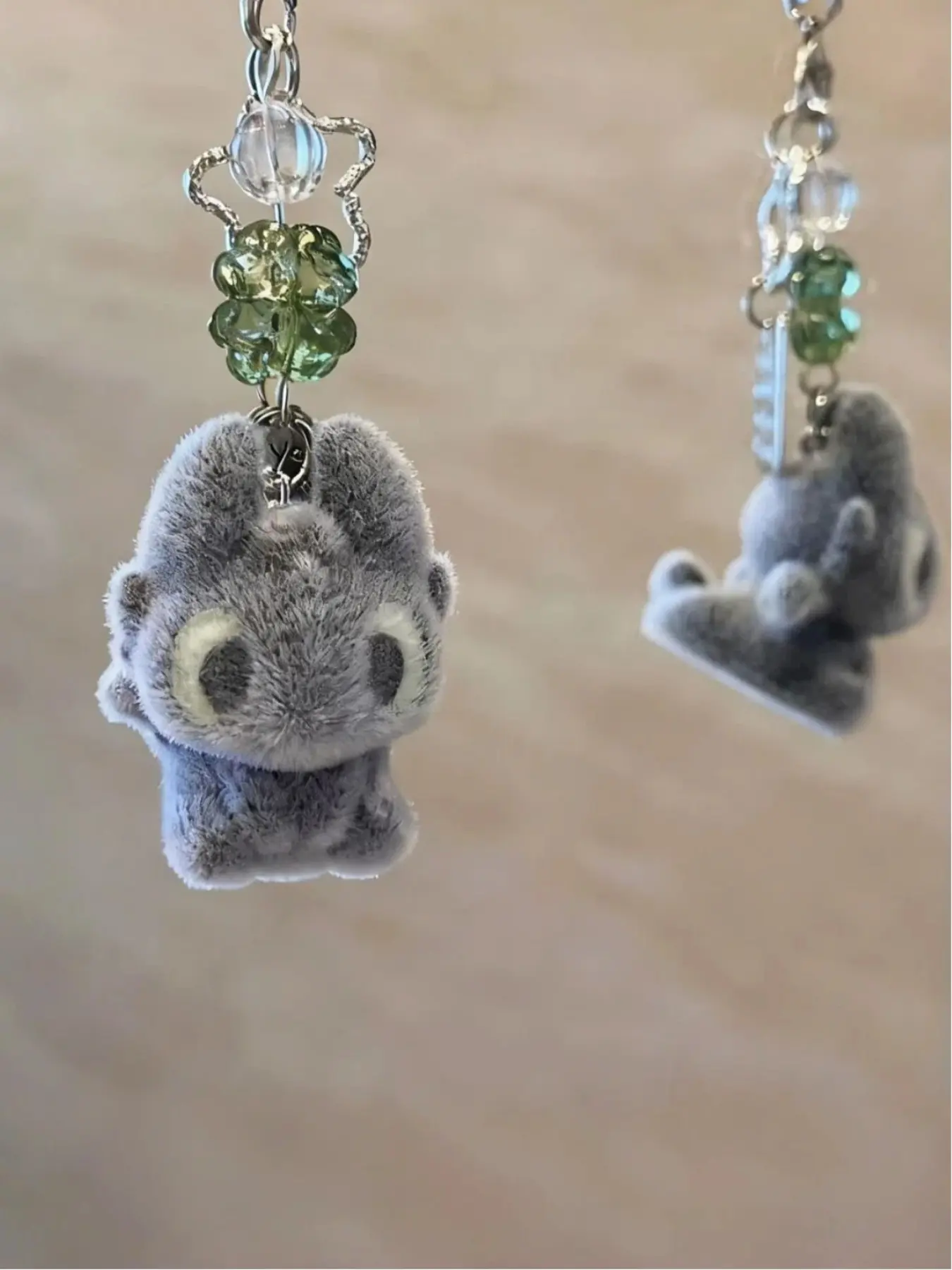 Cute Plush Dragon Keychain Charm, Key Rings, Fuzzy Keychain, Soft Keychain, Animals Keychain Decor, Couple/friend Gift, Book Bag Backpack Decoration, Keychain for Bags, Adorable Accessory for Women and Girls
