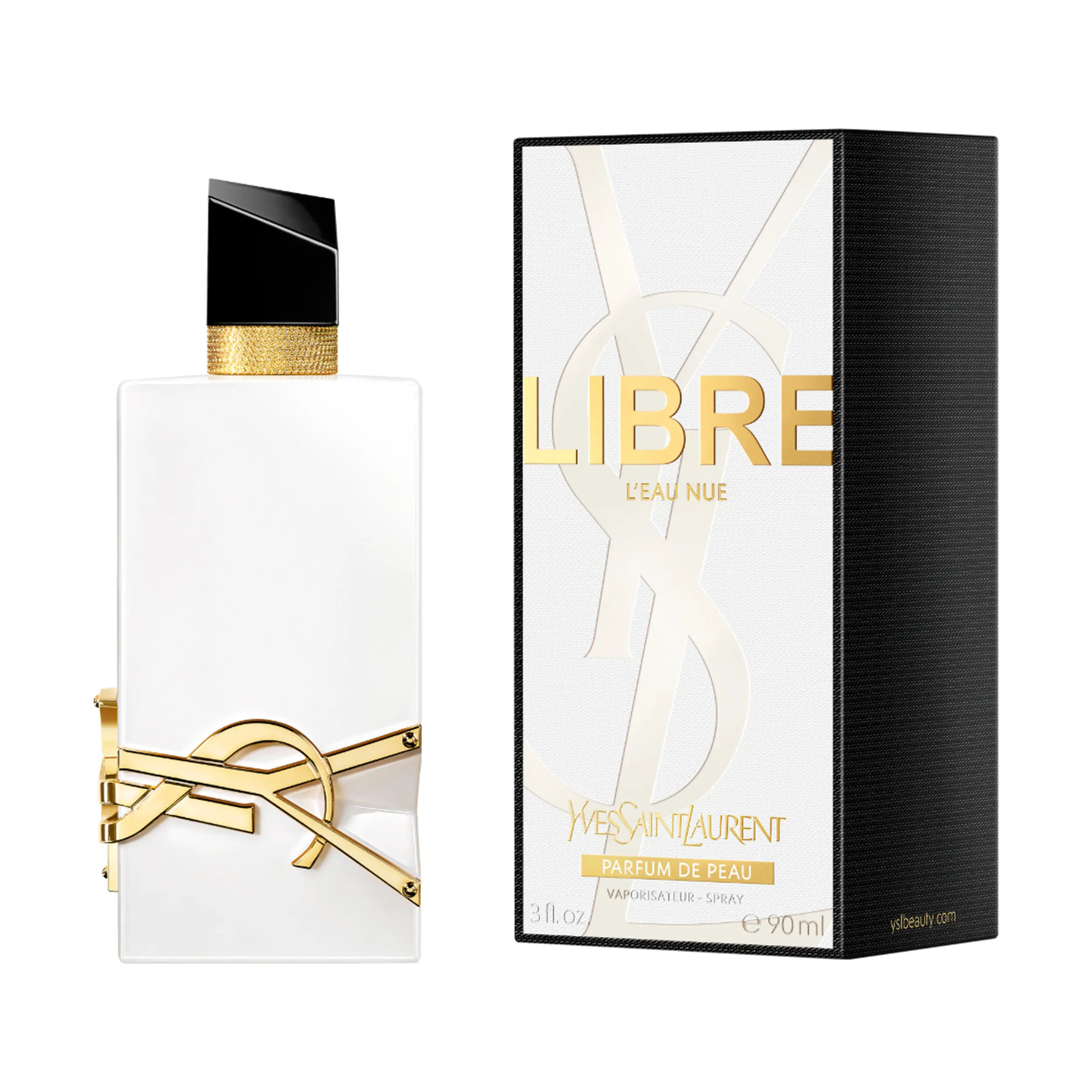 Yves Saint Lauren Libre L'eau Nue Parfum De Peau for Women Eau de Parfum Spray, 3.0 Ounce