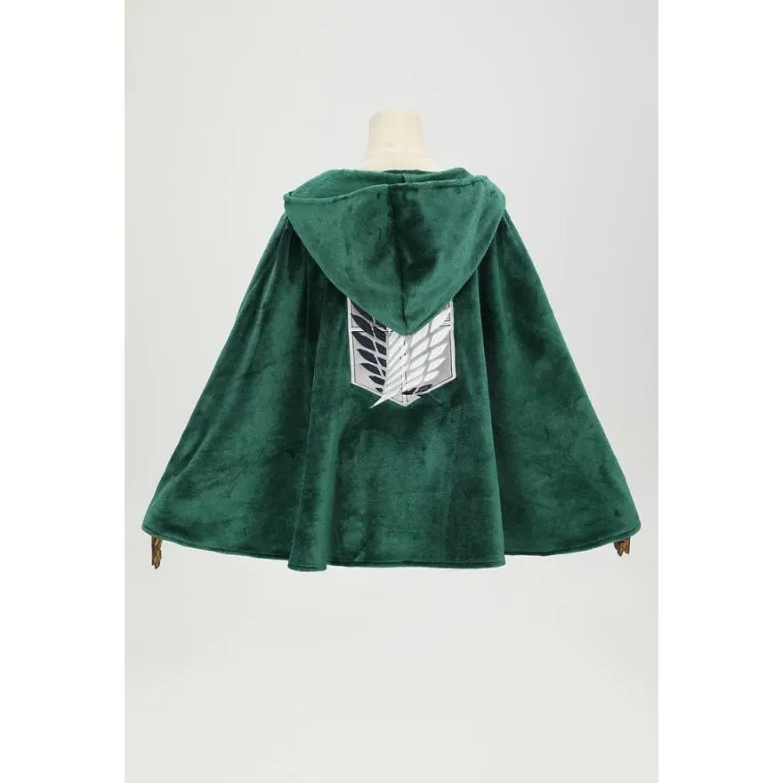 Attack On Titan & Micotaku Survey Corps Plush Cloak with Wings of Freedom
