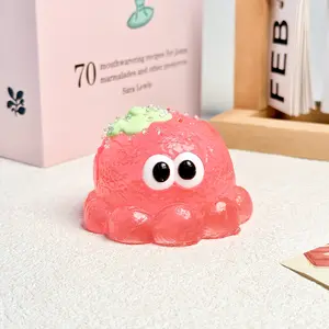 【Buy 3 get 1 free】Tomato Octopus Figure tabba squishies kidstoysFood-Grade Silicone Slow-Rising Rebound Squishy Fidget Toys for Stress Relief - Soft Squeeze Toys with Thick Creamy Slime Texture, Handmade Non-Toxic Sensory Toys