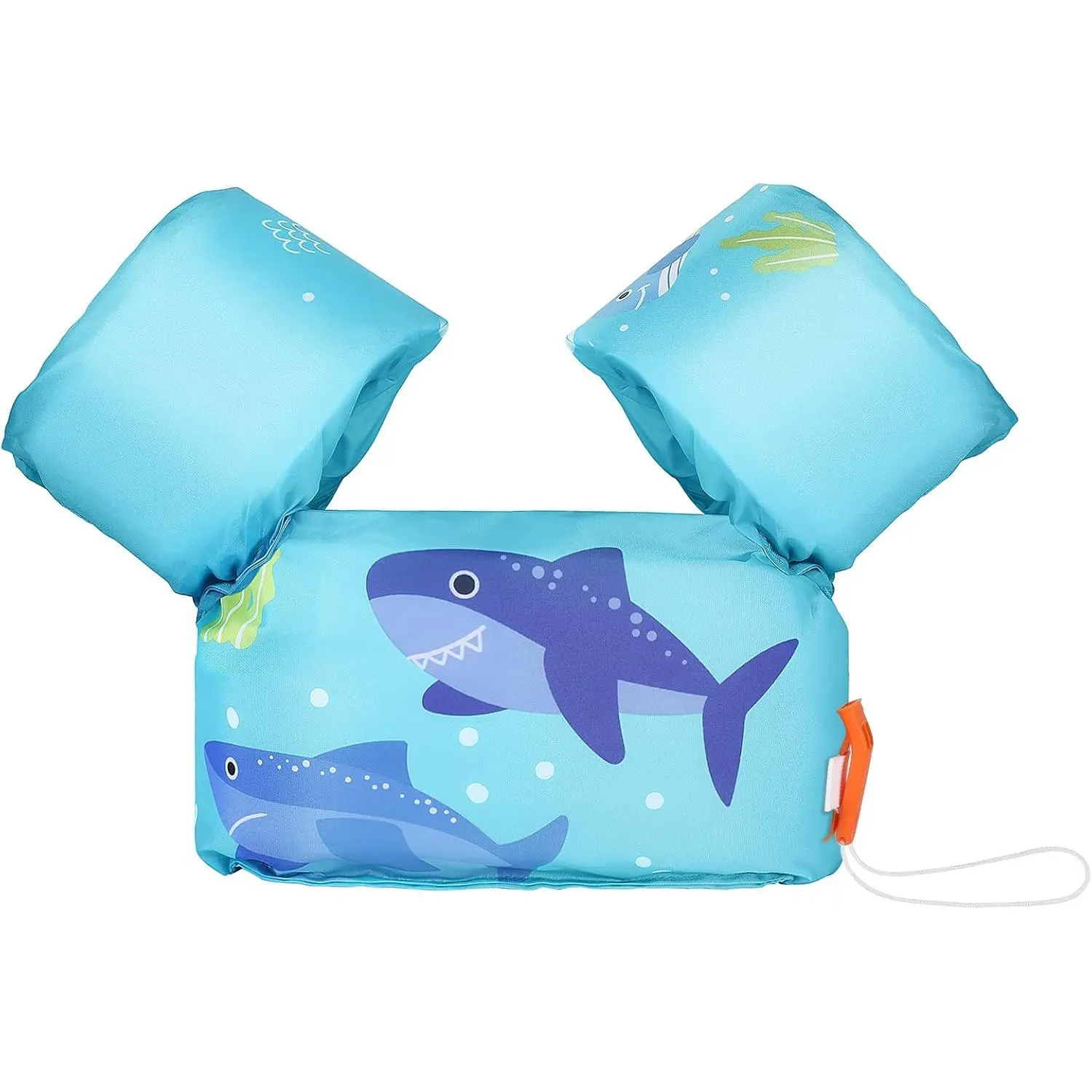 MoKo Toddler Swim Vest for Kids,  Arm Floaties with Adjustable Straps, Nylon Material, Swim Vest for Toddlers Learning to Swim little