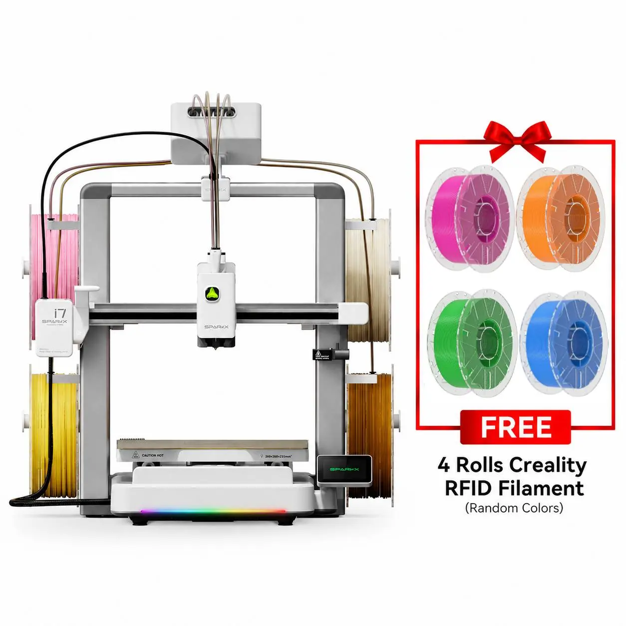 Creality SPARKX i7 NANO 3D Printer +FREE Hyper PLA RFID*4