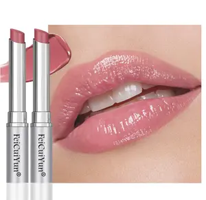 2Pcs Pink Honey Tinted Lip Stain Lip Balm Lip Gloss Lipstick, Sheer Hydrating Lip Stains Tint, Moisturizing Lip Color for All Skin Tones, Nourishing Lip Balm with a Hint of Natural Black Cherry Tint