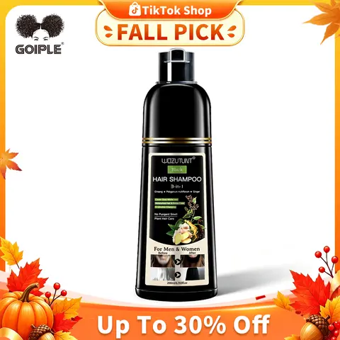 Goiple 200ml Silky 3-in-1 Wash Color Security Shampoo - Herbal Ginseng Natural Extract, Gentle Color Care Hair Care Products, Salon-Quality Conditioner, Normal Hair, 48 Months Shelf Life, Ideal for Busy Adults