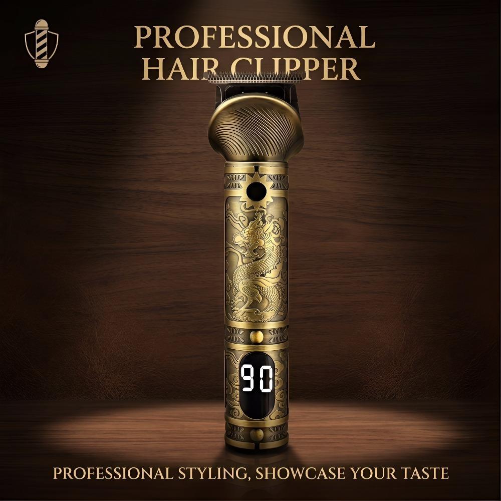 Three in one multifunctional hair clipper, capable of styling hair, trimming beard, and trimming hair, equipped with a high-definition display screen, suitable for home personal care, a practical gift for men, and a Valentine's Day gift