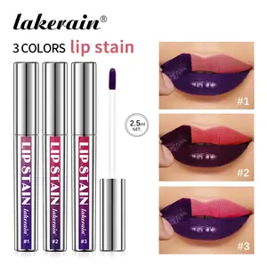 Long-Lasting Waterproof Matte Liquid Lip Stain 1/3 Count Longlasting Lip Glaze Lip Tint Lipstick, High Pigment, Moisturizing & Comfortable, All-Day Wear, Natural Lip Color, for All Skin Tones