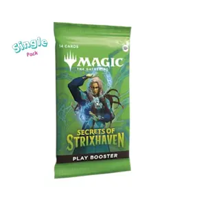 Magic The Gathering - Secrets of Strixhaven Play Booster (Single Pack)