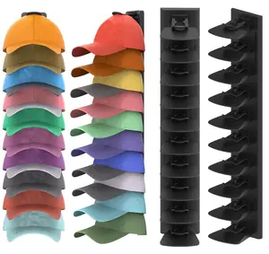 Baseball Cap Organizer 2-Pack - Wall-Mounted Closet Hat Rack Holder, Adjustable Hat Display Rack Hanger for Doors/Closets, Holiday Gift，valentine gifts