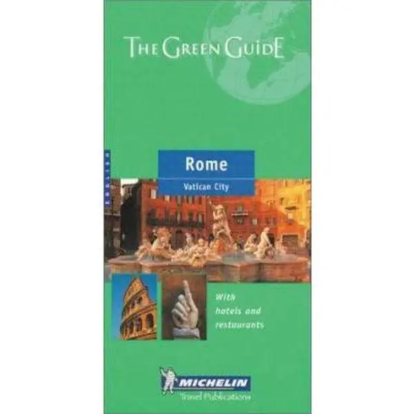 USED Book - Michelin THE GREEN GUIDE Rome, 3e (THE GREEN GUIDE) by Michelin Travel Publications (Paperback) - english
