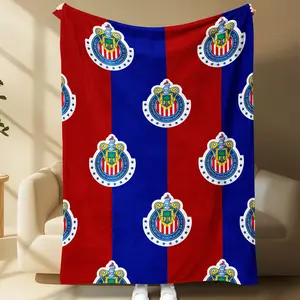 Cozy Chivas Soccer Fan Blanket, Perfect Gift for Soccer Lovers, Suitable for Living Room, Bedroom, Dorm Rooms, Soft Comfortable Design