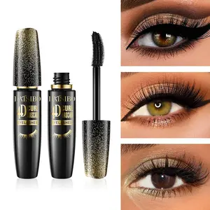 4D Mascara, 1 Count Waterproof Curling Mascara, Professional Eye Enhancement Makeup Products for Women, Cosmetic
