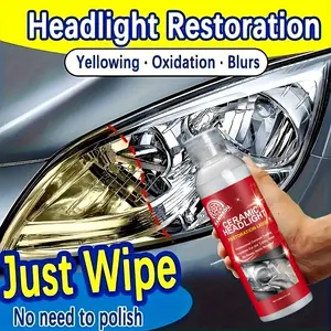 hdaelight Restoration Kit Headlight Restoration Headlight Restoration Spray Headlight Restoration & Protection, (For Cars, Trucks, SUVs, RVs, Motorcycles, Etc.)