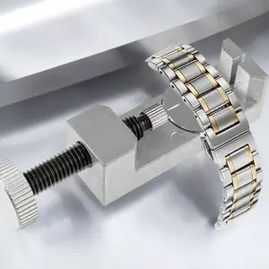 Professional Watch Band Link Remover Tool Kit, DIY Repair Pliers with Non-Slip Handle & Scratch-Resistant Tips, Portable Case for Home and Travel, Watch Repair Essentials, Adjustable Bracelet Sizing Kit