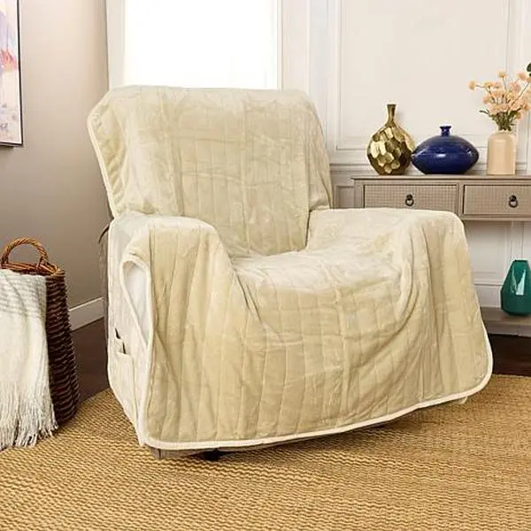 Improvements Plush Chair Slip Cover Improvements Plush Chair Slip Cover