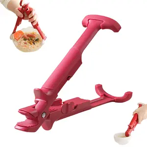 2-In-1 Multi-Purpose Anti-Scalding Hot Bowl Dish,Silicone Hot Plate Gripper,Dip Clips For Plates,Plate Gripper,Microwave Bowl Holder, For Pot,Bowls,Plates And Cast Iron Pot Microwave Cooking Oven