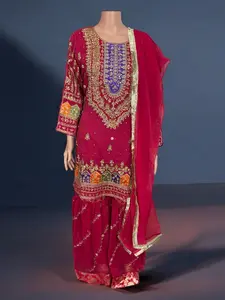 Traditional Garara Designer Salwar Kameez Suit- Ethnic Wear for Women - 232