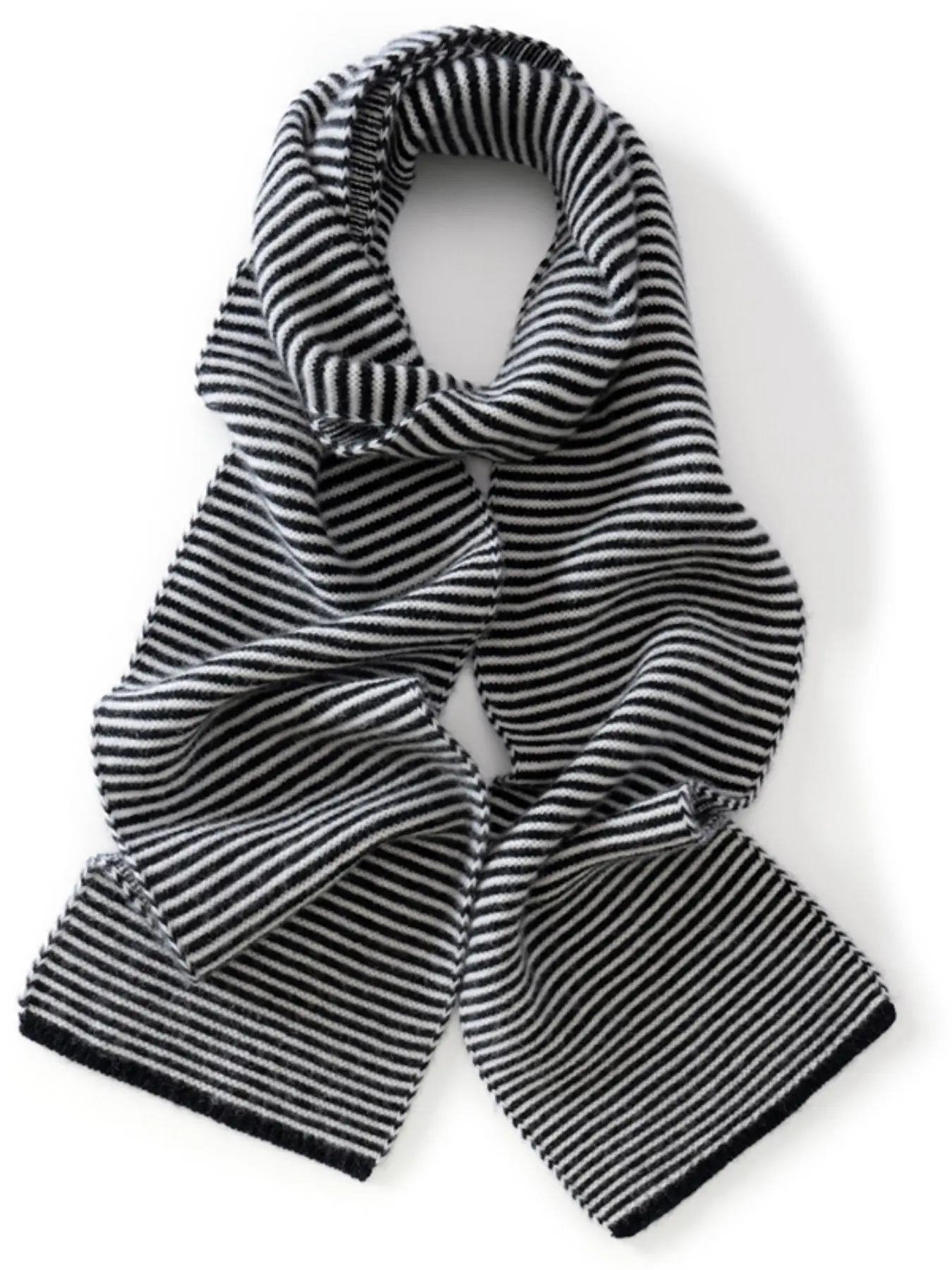 Unisex 100% Pure Wool Striped Knit Scarf, Fall Winter Warm Neck Wrap, Fashion Vintage Block Couple Scarf, Knitted Scarf