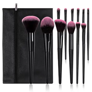 13PCS best-selling makeup brush set, multi-purpose powder brush, blush brush, concealer brush, eyeshadow, facial makeup set brush & portable zipper storage bag for going out, Eyeshadow Brushes