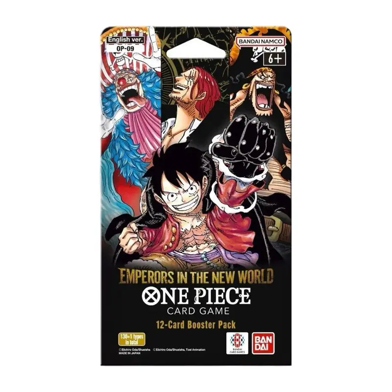 One Piece OP-09 Sleeved Booster Pack New Factory Sealed