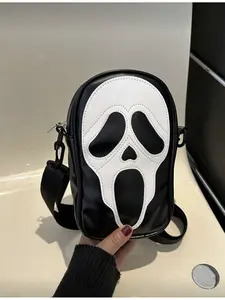 Women's Halloween Mini Crossbody Bag Gothic Party Wallet Perfect Gift for Halloween with Matching Costume