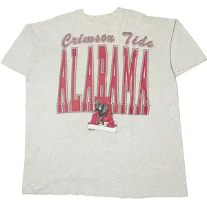 [SALE UP TO 45%] Vintage University of Alabama Tee, Classic Unisex Cotton for women, men Menswear college merch Top Embroidered Spandex