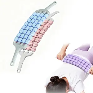 Pro Version Bendable Massage Stick - 32 Trigger Points for Legs & Back, Yoga/Pilates/PT Recovery Tool