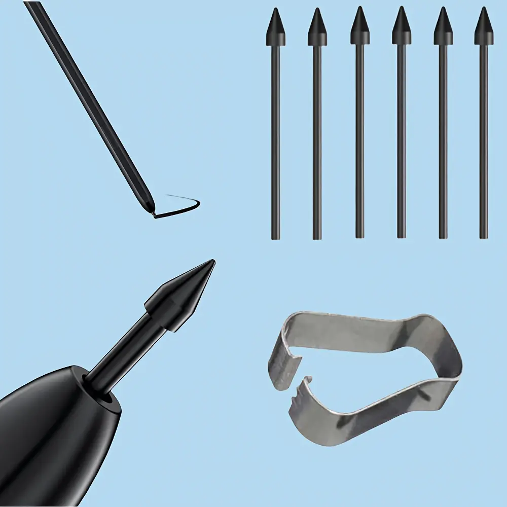 S Pen Replacement Tips Compatible With Samsung Galaxy Tab S6/S6, Tab S7/S7+/S8, Galaxy Note 10/10 Plus 5G/10 Lite/Note 20/Note 20 Ultra/Note S21 Ultra, Stylus Nib Replacements With Tweezer Tool, Touch Stylus Pen