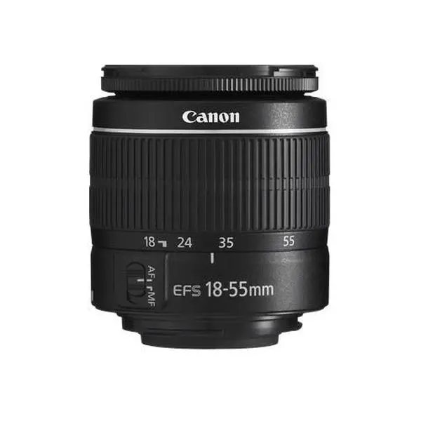 Canon EF-S 18-55mm f/3.5-5.6 DC III Camera Lens (NO IS) (White Box)