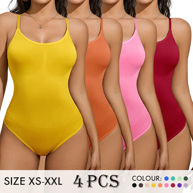 Women's Tummy Control Seamless Shapewear, Soft Stretchy Elastic Fabric, Medium Support for Casual Attire & Special Occasions, Tummy Control Shapewear, Body Shaping, Sleeveless Bodysuit, Breathable Fabric, Body Shaper, Body Contouring